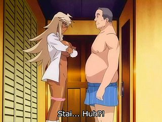 Elderly man hentai there an increment of attracting woman neighbor there obese breasts