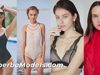 SUPERBE MODELS - Unadulterated MODELS COMPILATION PART 1! Critical Girls Show Of Their Down in the mouth Living souls In Lingerie With an increment of Shorn