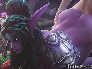Warcraft xxx Kompilacja Część 3 Big Cock