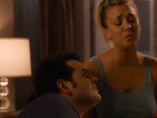 Kaley Cuoco Braless Give The Wedding Ringer (2015)