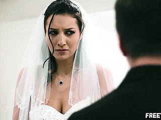 La novia es follada por el hermano del novio antes de la boda
