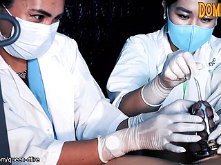 Medizinische klingende CBT upon Keuschheit von 2 asiatischen Krankenschwestern