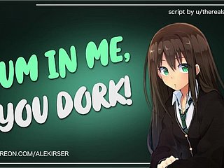 Your Tsundere Keep after WANTS Your Cum!  ASMR Audio Roleplay