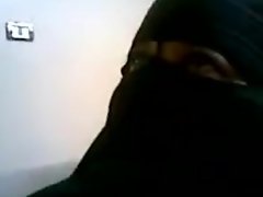 Mulher com tesão egípcio em Niqab