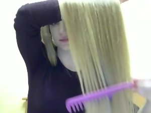Super Glum dài Blonde tóc, tóc dài, tóc