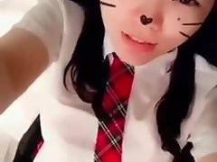 日本の女の子のselfshot 6