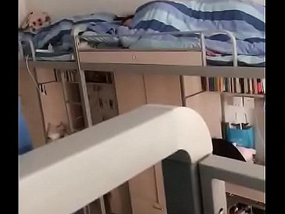 University pupil webcam in the dorm range